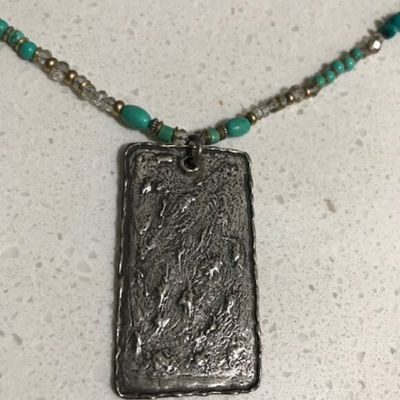 Silpada Turquoise Necklace - Picture 2 of 6